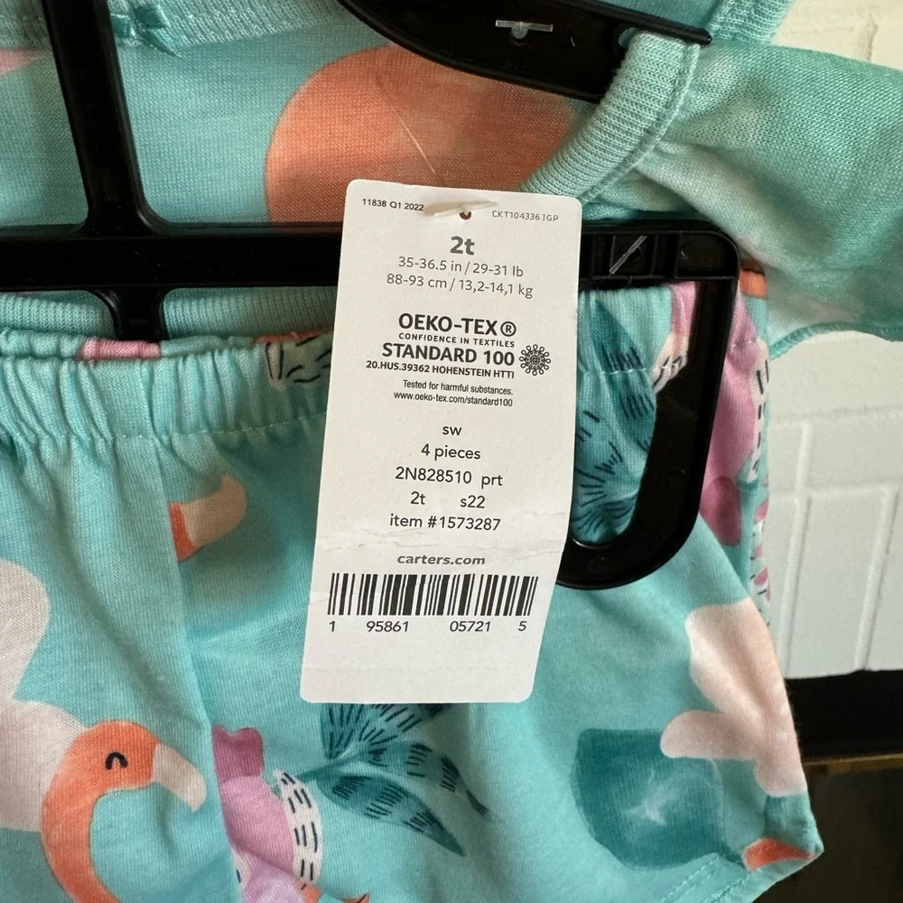 NWT Carter’s Kids 4-pc PJ Set